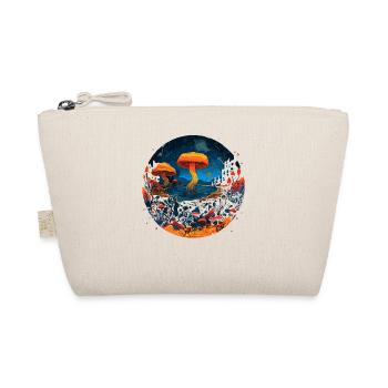 Fantasy Mushroom | Forest | Nature | Goa Festival - Organic Pouch - nature - Front