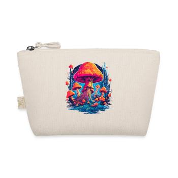 Fantasy Mushroom | Forest | Nature | Goa Festival - Organic Pouch - nature - Front