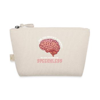 Empower Aphasia Awareness Connection - Organic Pouch - nature - Front