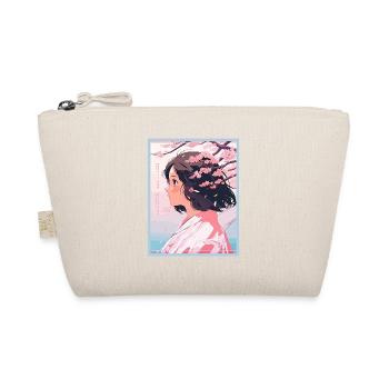 Esthétique japonaise vintage Otaku Anime fille - Trousse biologique - nature - Devant