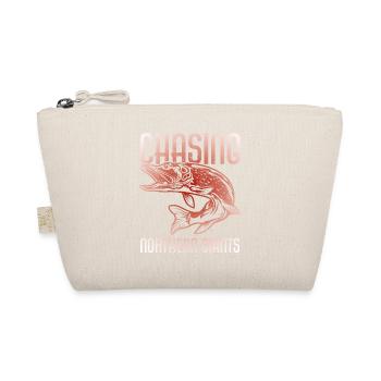 Fishing, Angler, Fisherman Fishing and Pike Fishing - Organic Pouch - nature - Front