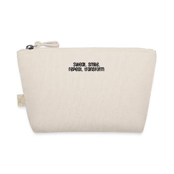 Fitness - Sweat, smile, repeat, transform - Organic Pouch - nature - Front