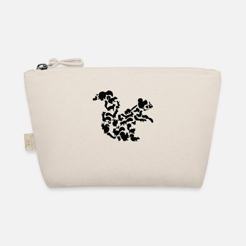 Eichhörnchen Wald Wildtier Tier Eichhörnchen Bio-Täschchen