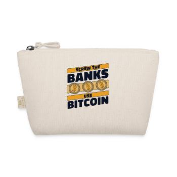 Les banques utilisent Bitcoin Crypto Crypto Crypto - Trousse biologique - nature - Devant