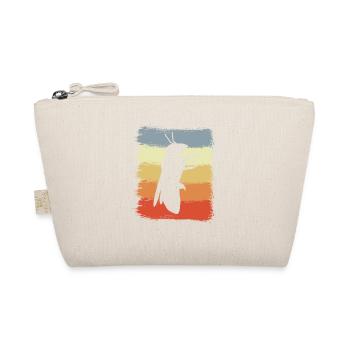 Retro honey bee - Organic Pouch - nature - Front