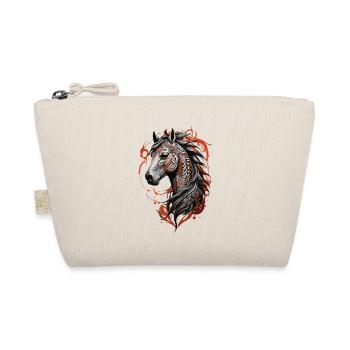 Tête de Cheval Tatouage Tribal Majestueux Cheval - Trousse biologique - nature - Devant