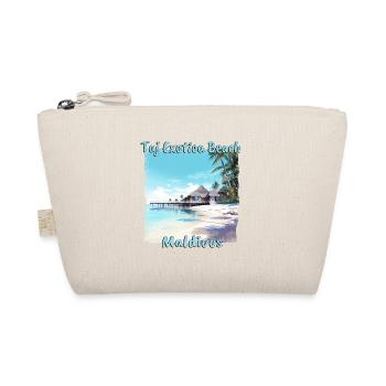 Taj Exotica Beach Maldives Sunset Holidays - Organic Pouch - nature - Front