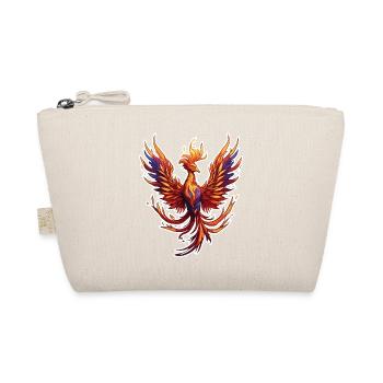 Phoenix / Vogel / Tier / Fabelwesen / Feuer - Bio-Täschchen - Natur - Vorne