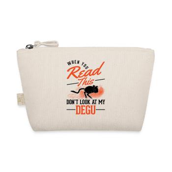 Degu Gift Shrub Rat Forest Degu - Organic Pouch - nature - Front