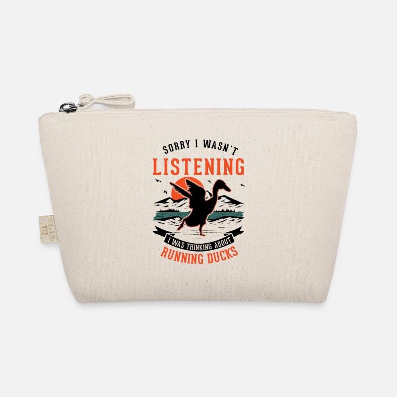Indian Runner Duck Gift Bottle Duck Organic Pouch