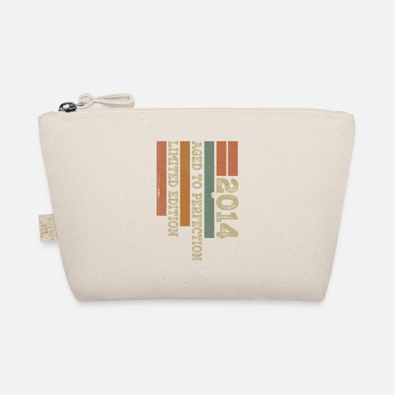 2014 Retro Vintage Anniversary Gift Born in 2014 Organic Pouch