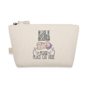 Chats fan chats câlins motif propriétaire chat - Trousse biologique - nature - Devant