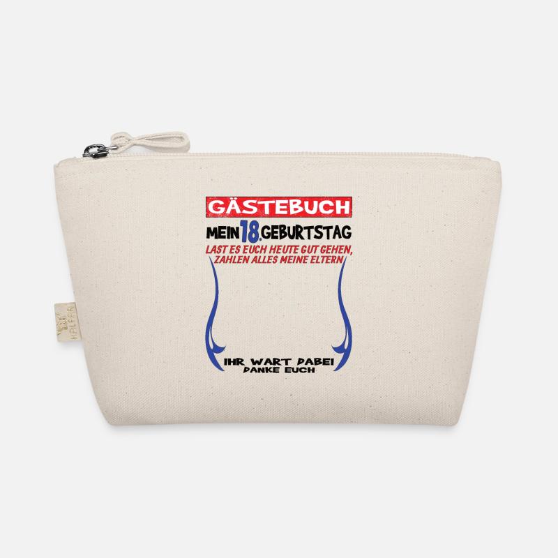 18. Geburtstag Mädchen & Junge Gästebuch Bio-Täschchen
