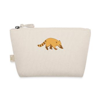 Nasenbär Coati - Organic Pouch - nature - Front