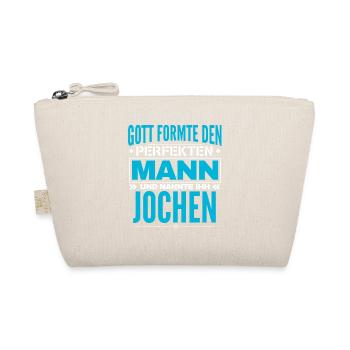 Jochen Name Design - Bio-Täschchen - Natur - Vorne