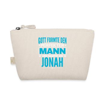 Jonah Name Design - Bio-Täschchen - Natur - Vorne