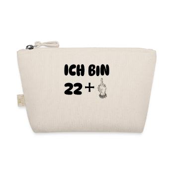 ich bin 23 - Bio-Täschchen - Natur - Vorne