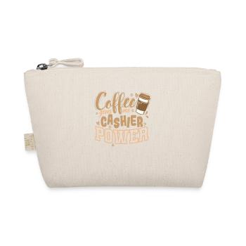 Coffee Gives Me Cashier Power Seller - Organic Pouch - nature - Front