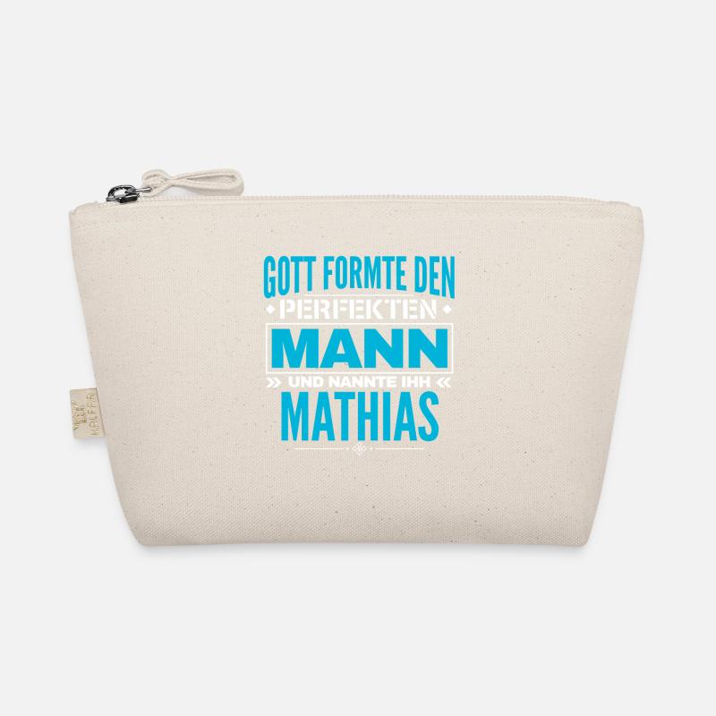 Mathias Name Design Bio-Täschchen
