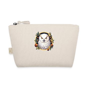 Harfang des neiges Noël ornement, aime les hiboux - Trousse biologique - nature - Devant