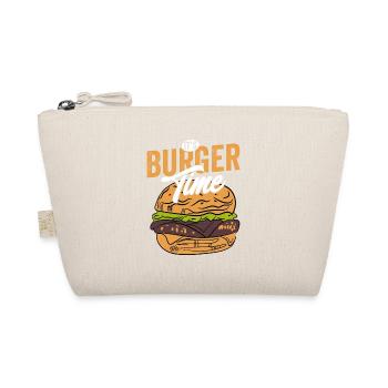 It's Burger Time Hamburger Food Meat Buns - Bio-Täschchen - Natur - Vorne