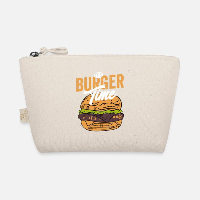 It's Burger Time Hamburger Food Meat Buns Bio-Täschchen