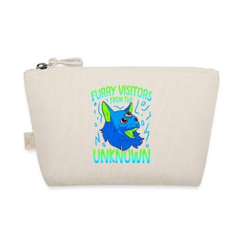 Cat Alien, UFO, UAP, Space, Space Flying Object - Organic Pouch - nature - Front