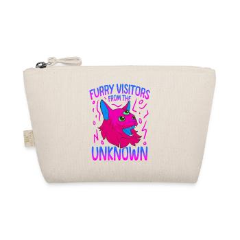 Cat Alien, UFO, UAP, Space, Space Flying Object - Organic Pouch - nature - Front