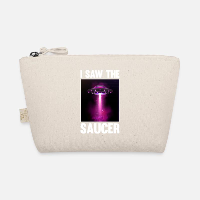 Alien, UFO, UAP, Space, Space Flying Object Organic Pouch