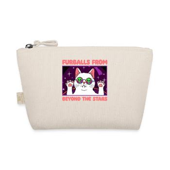 Cat Alien, UFO, UAP, Space, Space Flying Object - Organic Pouch - nature - Front