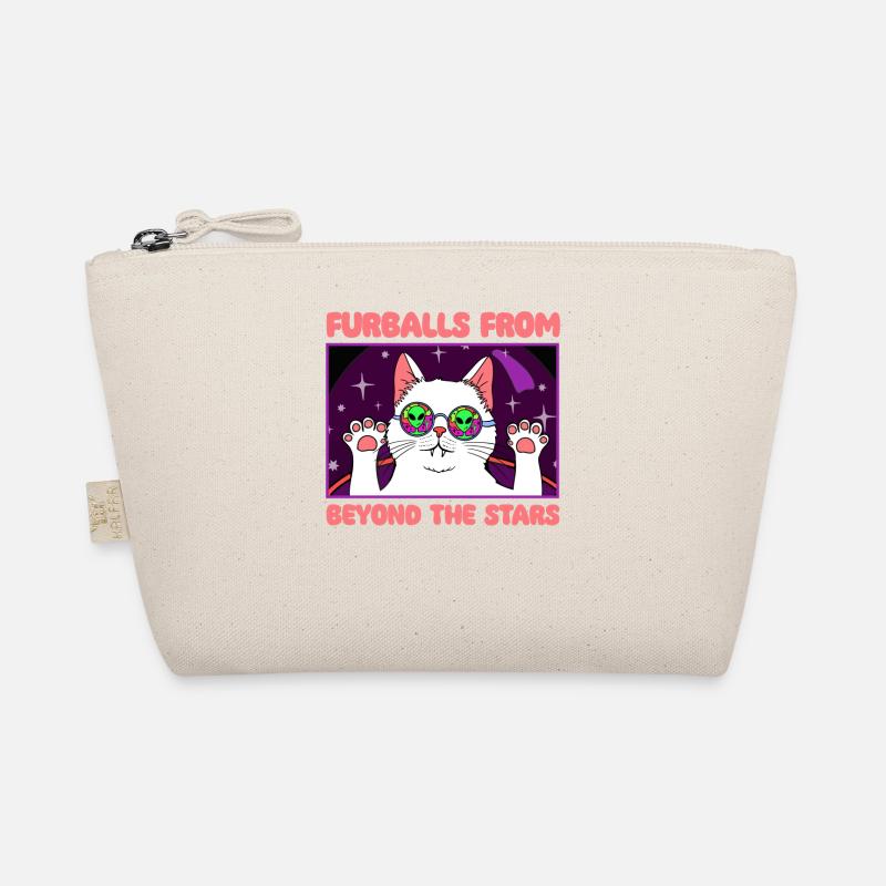 Cat Alien, UFO, UAP, Space, Space Flying Object Organic Pouch