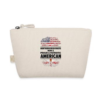 Born Northern Irish Northern Ireland American USA - Organic Pouch - nature - Front