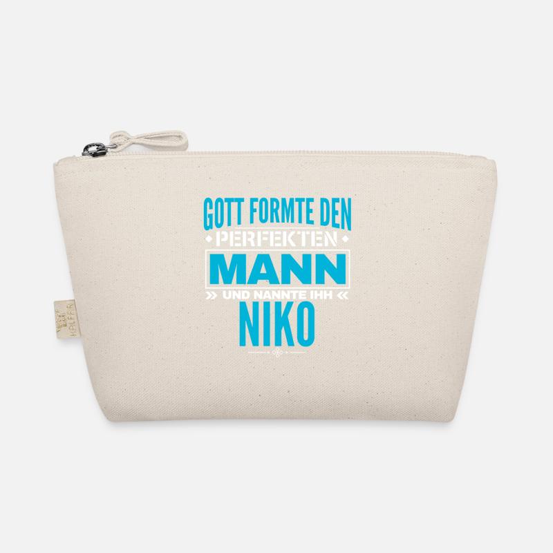 Niko Name Design - Bio-Täschchen - Natur