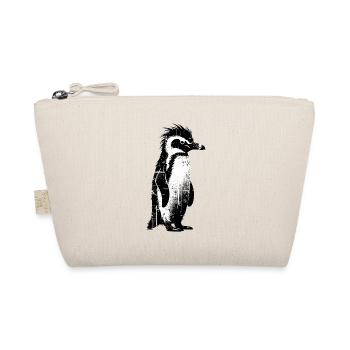 Edgy Urban Grunge Style pingouin amant cadeau - Trousse biologique - nature - Devant