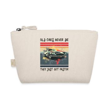 Old cars never die, they just get faster - Organic Pouch - nature - Front