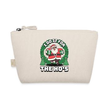 I Do It For The Ho ́s Funny Santa Nicholas - Organic Pouch - nature - Front
