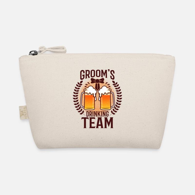 Grooms Drinking Team Organic Pouch
