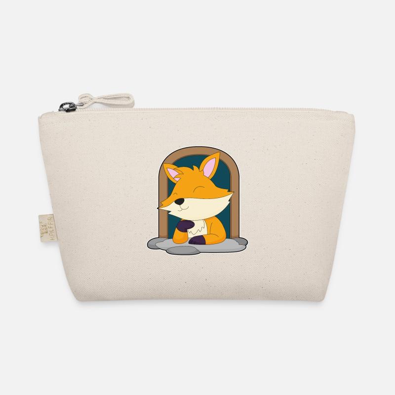Fox in a window Organic Pouch