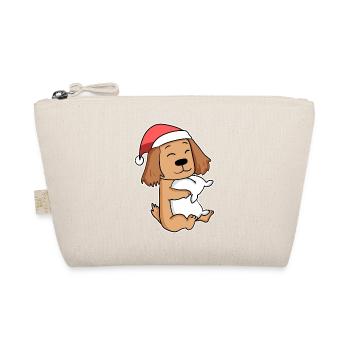 Cocker Spaniel Chien Animal Noël - Trousse biologique - nature - Devant
