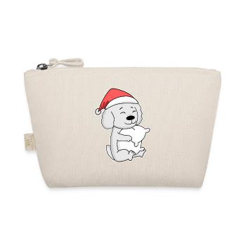 Chien maltais Animal Noël - Trousse biologique - nature - Devant