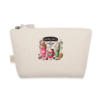 Sugar Spice - Xmas Funny Women's Christmas Coffee - Organic Pouch - nature - Front