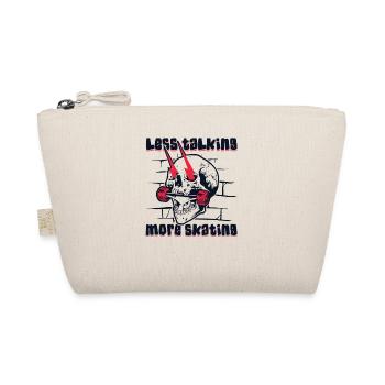 Moins Parler Plus De Patinage Skatepark Skatergirl - Trousse biologique - nature - Devant