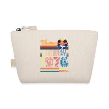 Anniversaire janvier 1976. Cadeau Janvier 1976. - Trousse biologique - nature - Devant