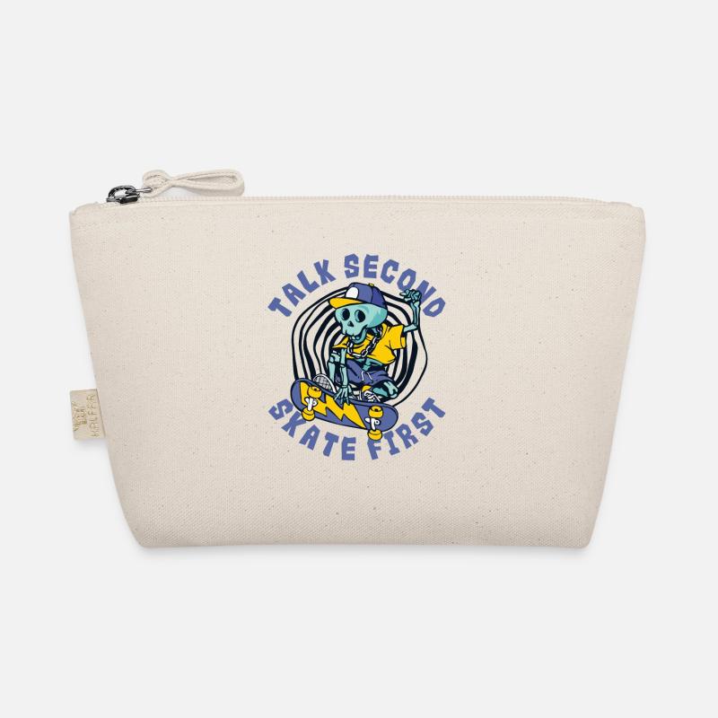 Talk Second Skate First Skaterboy Skatepark Trousse biologique