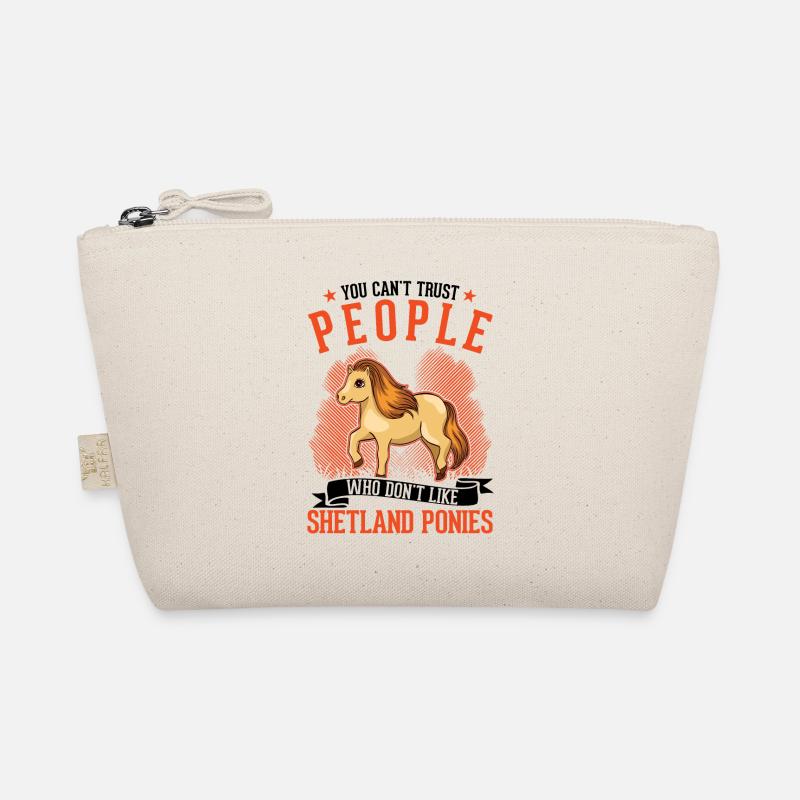 Shetland Pony Gift Shetty Organic Pouch