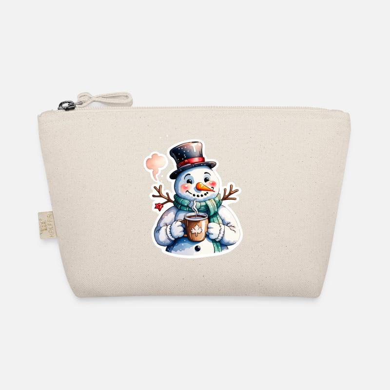 Snowman Organic Pouch