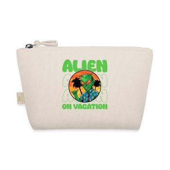 Alien, UFO, UAP, Space, Weltraum Flugobjekt - Bio-Täschchen - Natur - Vorne