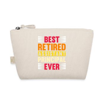 Best Retired Assistant Principal Ever - Bio-Täschchen - Natur - Vorne