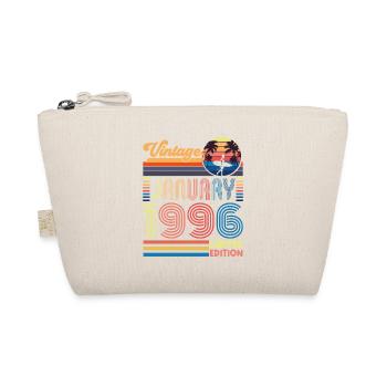 Anniversary January 1996. Gift January 1996. - Organic Pouch - nature - Front