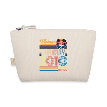 Anniversaire janvier 2010. Cadeau Janvier 2010. - Trousse biologique - nature - Devant